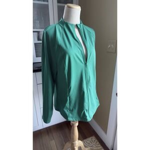 Tommy Bahama Women's Everyday Active Full Zip Jacket Sz XL Golf Tennis Layering